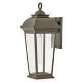 Hawthorne Wall Mount Lantern Extra Large Blackened Brass 1