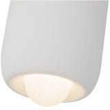 Hayden Pendant Light Antique White On By Kuzco Detailed View