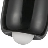 Hayden Pendant Light Glossy Black Off By Kuzco Detailed View