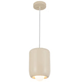 Hayden Pendant Light Pearl White By Kuzco Bottom View