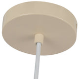 Hayden Pendant Light Pearl White By Kuzco Canopy View