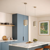 Hayden Pendant Light Pearl White By Kuzco Lifestyle View