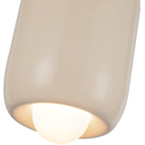 Hayden Pendant Light Pearl White On By Kuzco Detailed View