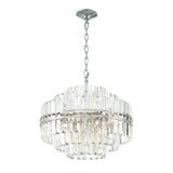Hayes Chandelier by Crystorama - 22" Polished Nickel
