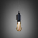 Heavy Metal Pendant Light Smoked Bronze By Buster And Punch With Light