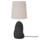 Hebe Lamp Base Medium Dark Grey Natural Ferm Living