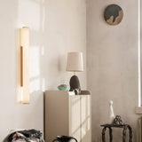 Hebe Lamp Base Medium Dark Grey Natural Ferm Living Lifestyle View 2