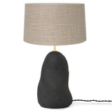 Hebe Lamp Base Medium Dark Grey Short Sand Ferm Living