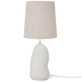 Hebe Lamp Base Medium Off White Natural Ferm Living