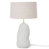 Hebe Lamp Base Medium Off White Short Natural Ferm Living