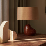 Hebe Lamp Base Small Curry Short Terracotta By Ferm Living Lifestyle View 3