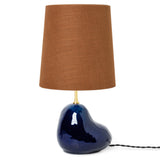 Hebe Lamp Base Small Deep Blue Medium Curry By Ferm Living