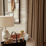 Hebe Lamp Base Small Off White Short Natural By Ferm Living Lifestyle View 1