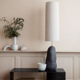 Hebe Table Lamp Large Dark Grey Natural By Ferm Living Lifestyle View