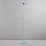 Hector Medium Dome Floor Lamp Light Blue By Orignal BTC