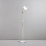 Hector Medium Dome Floor Lamp Natural White By Orignal BTC