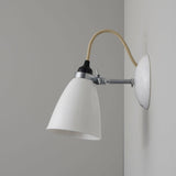 Hector Medium Dome Wall Light Natural White By Original BTC