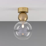 Helena Ceiling Light Satin Brass