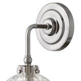 Helene Medium Single Light Sconce - Polished Nickel