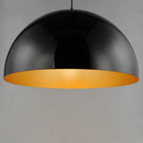 Hemisphere Pendant Light By ET2 GBGLD Finish