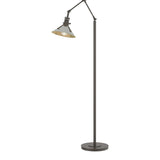 Henry Floor Lamp in Dark Smoke, Sterling by Hubbardton Forge