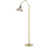 Henry Floor Lamp in Modern Brass, Sterling by Hubbardton Forge