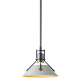 Henry Mini Pendant, shown in Black, Vintage Platinum, by Hubbardton Forge