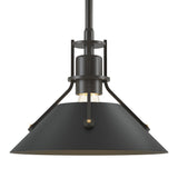 Henry Mini Pendant in Dark Smoke, Black by Hubbardton Forge