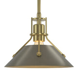 Henry Mini Pendant in Modern Brass, Soft Gold by Hubbardton Forge