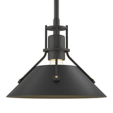Henry Mini Pendant in Natural Iron, Black by Hubbardton Forge