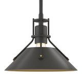 Henry Mini Pendant in Natural Iron, Dark Smoke by Hubbardton Forge