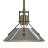 Henry Mini Pendant in Soft Gold, Sterling by Hubbardton Forge