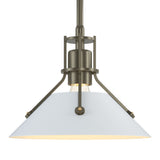Henry Mini Pendant in Soft Gold, White by Hubbardton Forge
