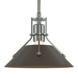 Henry Mini Pendant in Sterling, Bronze by Hubbardton Forge