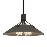 Henry Pendant in Black, Natural Iron by Hubbardton Forge
