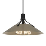Henry Pendant in Black, Soft Gold by Hubbardton Forge