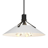 Henry Pendant in Black, White by Hubbardton Forge