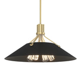 Henry Pendant in Modern Brass, Black by Hubbardton Forge