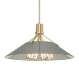 Henry Pendant in Modern Brass, Sterling by Hubbardton Forge
