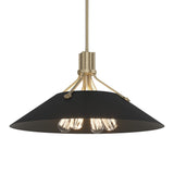 Henry Pendant in Soft Gold, Black by Hubbardton Forge