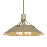 Henry Pendant in Soft Gold, Sterling by Hubbardton Forge