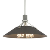 Henry Pendant in Sterling, Dark Smoke by Hubbardton Forge