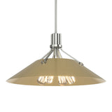 Henry Pendant in Sterling, Modern Brass by Hubbardton Forge