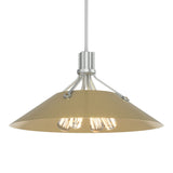 Henry Pendant in Vintage Platinum, Modern Brass by Hubbardton Forge