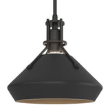 Henry Pendant with Chamfer in Black, Black by Hubbardton Forge