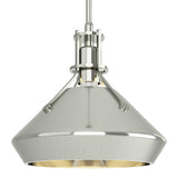 Henry Pendant with Chamfer in Sterling, Sterling by Hubbardton Forge
