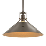 Henry Steel Shade Pendant in Bronze, Bronze by Hubbardton Forge