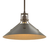 Henry Steel Shade Pendant in Bronze, Dark Smoke by Hubbardton Forge