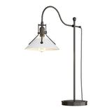 Henry Table Lamp in Oil Rubbed Bronze, White by Hubbardton Forge
