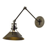 Henry Wall Sconce, shown in Bronze, Bronze, by Hubbardton Forge
